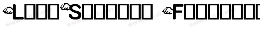 LustStencil Fine字体转换
